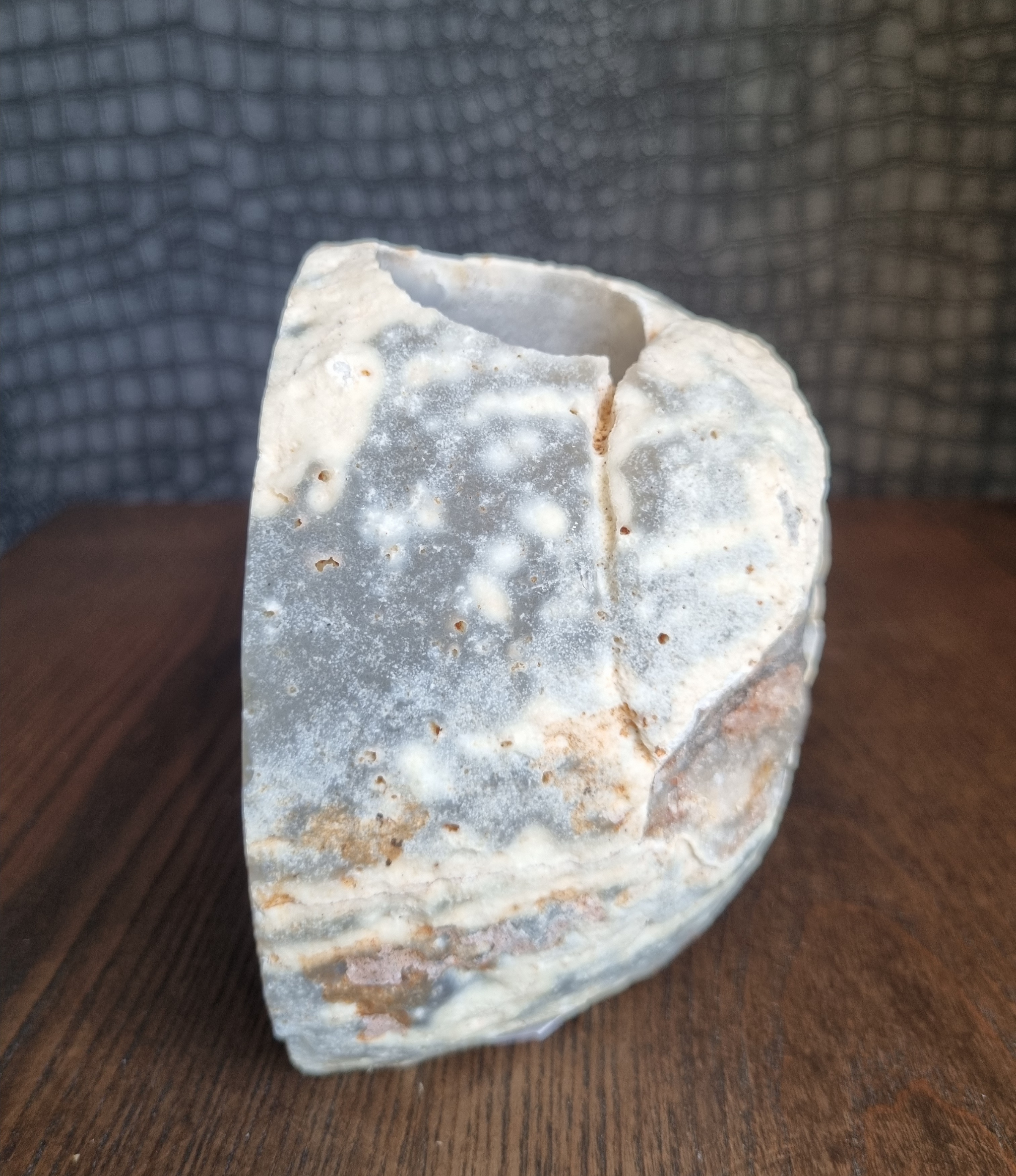 Agaat waxinelichthouder