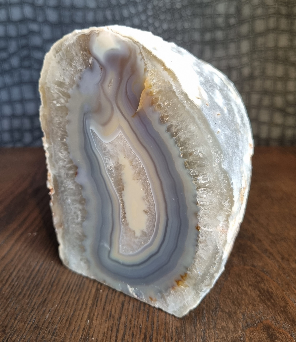 Agaat waxinelichthouder