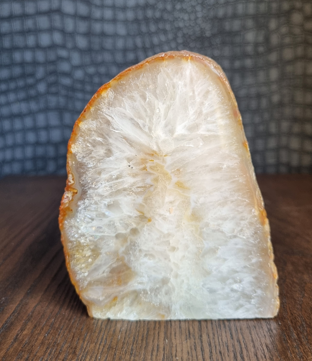 Agaat waxinelichthouder