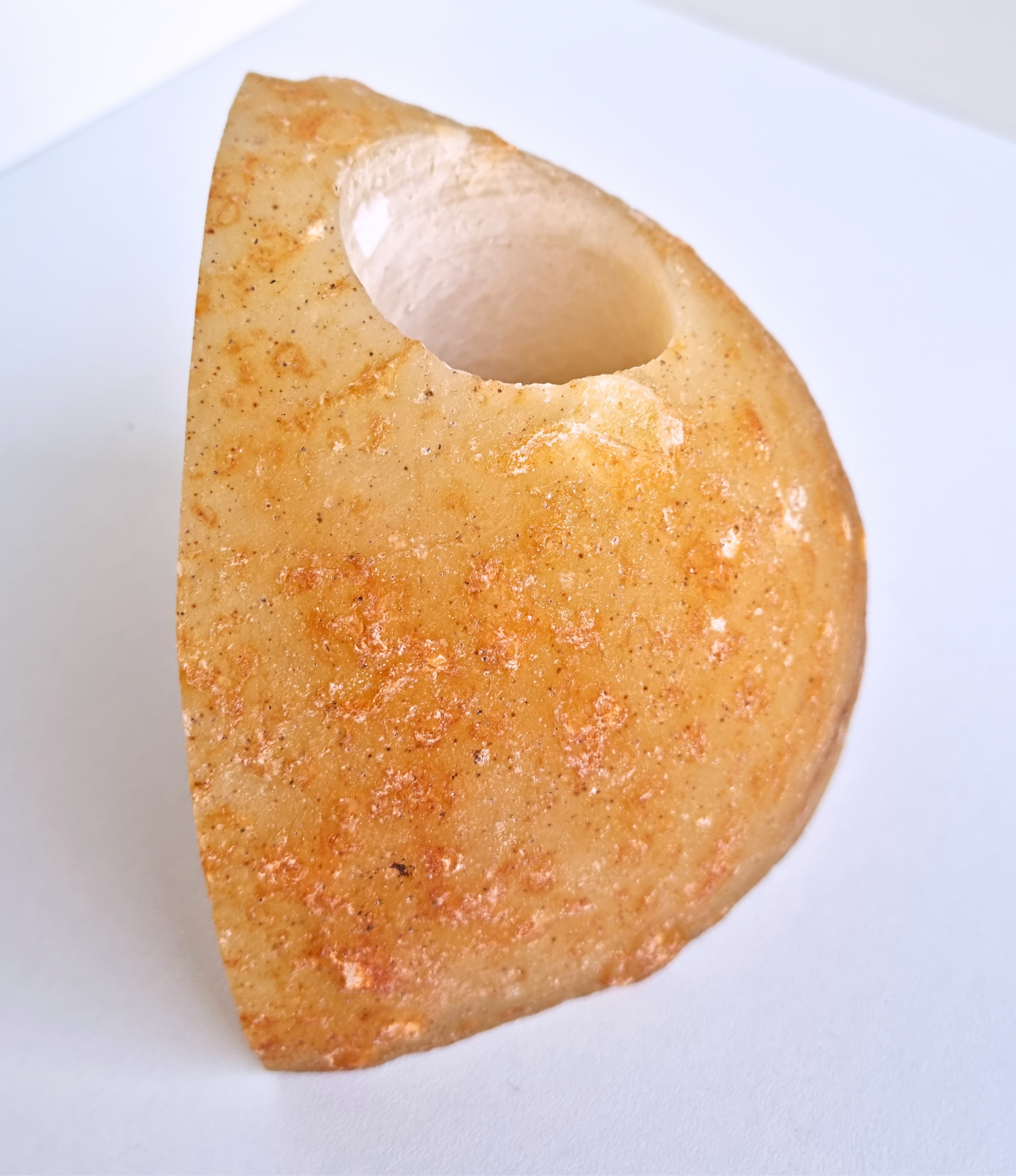 Agaat waxinelichthouder