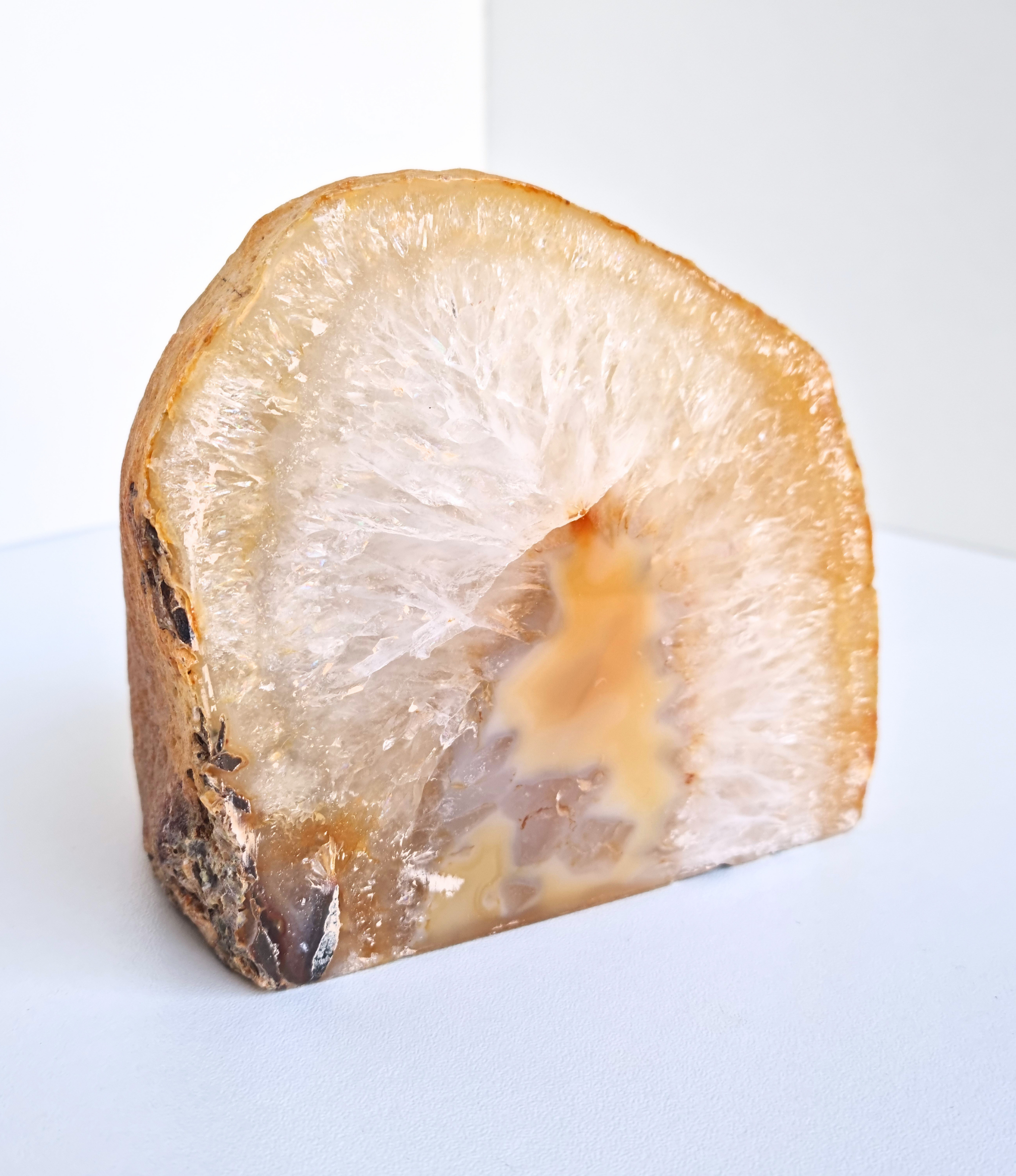 Agaat waxinelichthouder