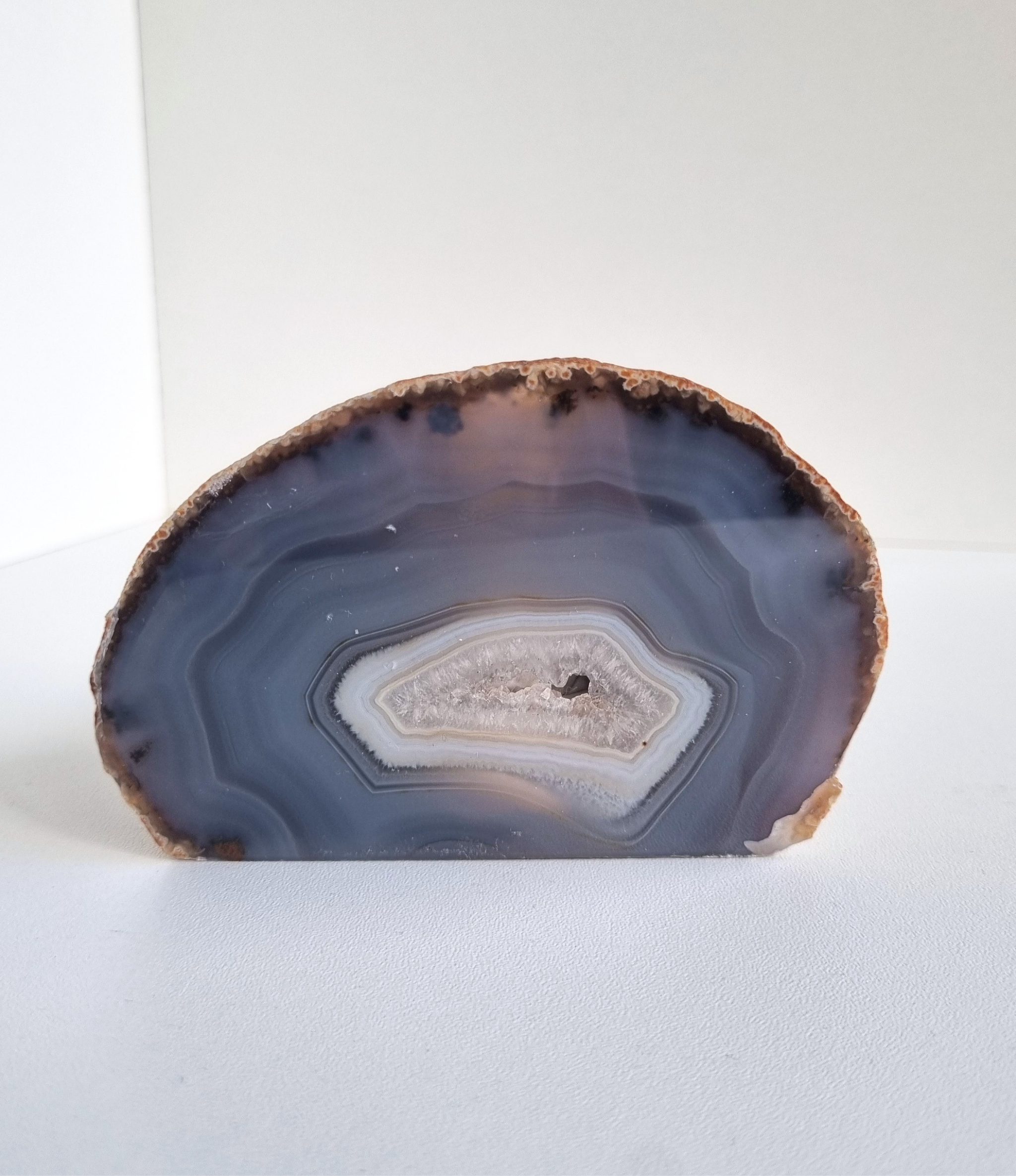 Agaat waxinelichthouder