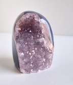 Amethist met agaat free form