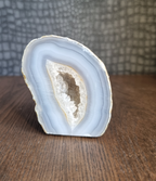 Agaat geode op standvlak