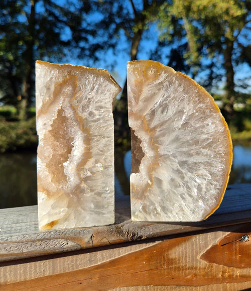 Bougeoir en agate