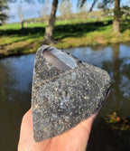 Agate tea light holder