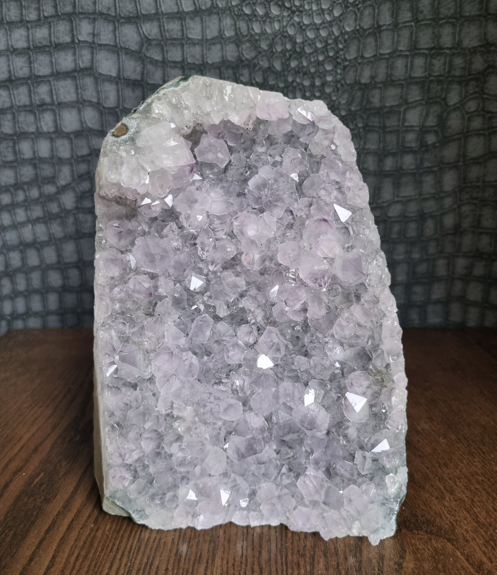 Amethist op standvlak