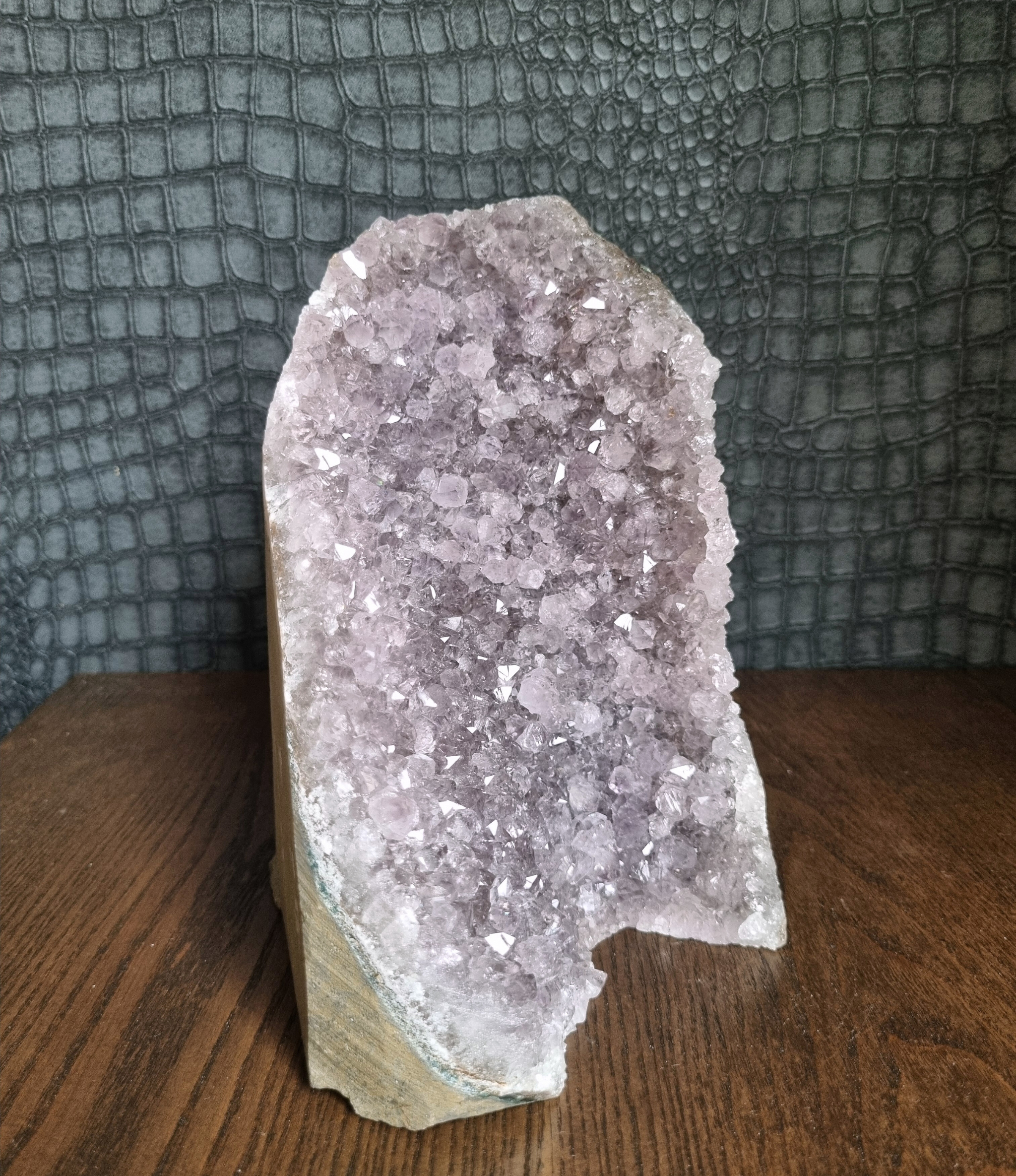 Amethist op standvlak