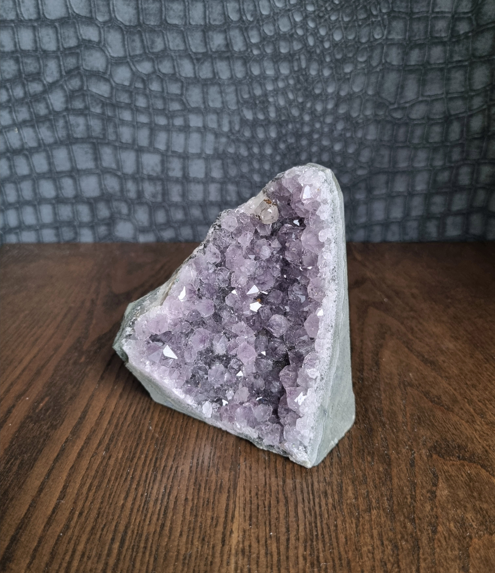 Amethist op standvlak