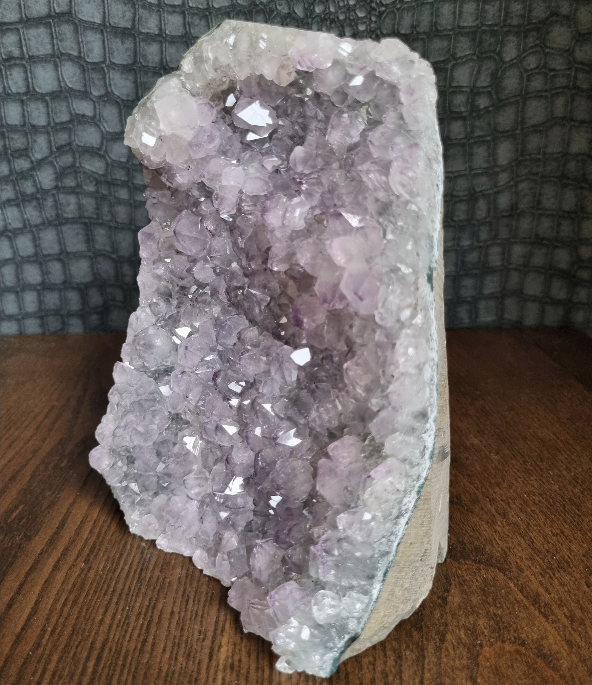 Amethist op standvlak