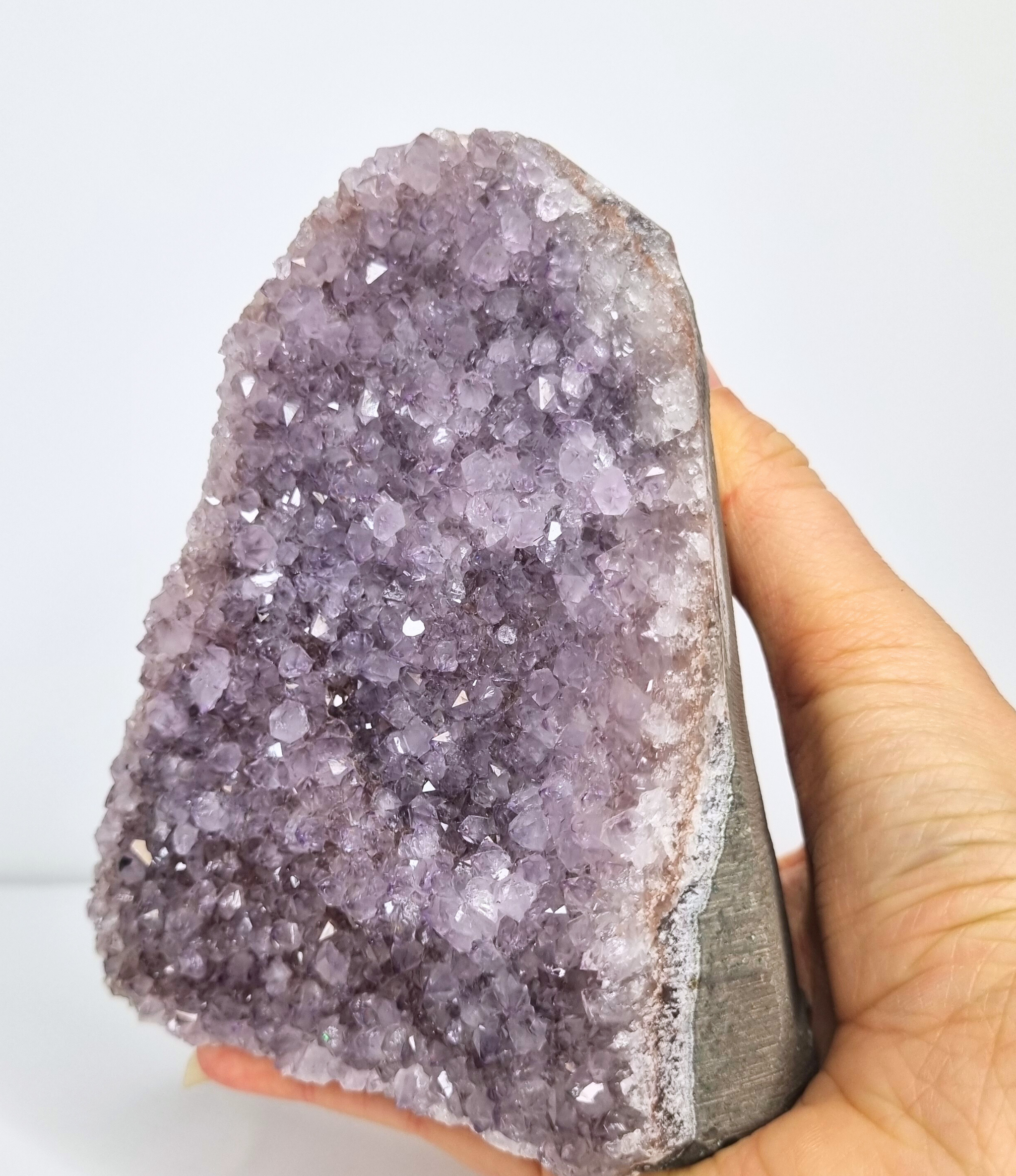 Amethist op standvlak