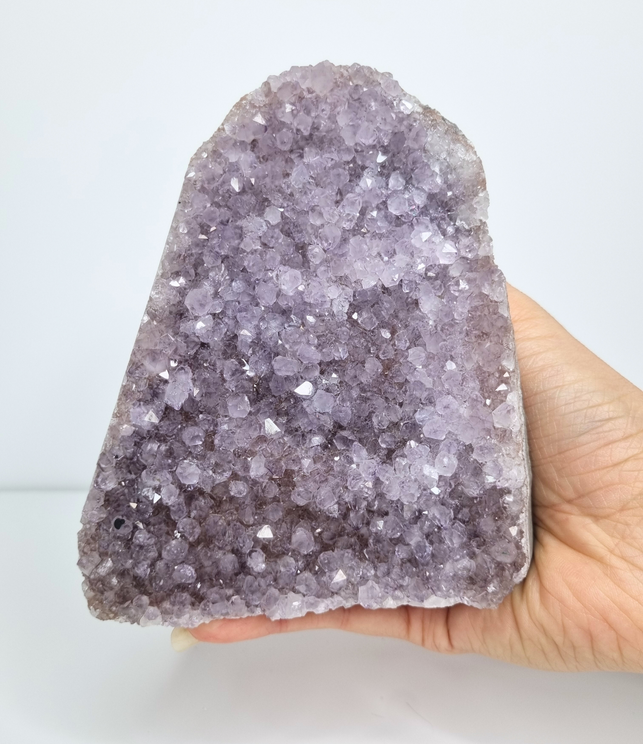 Amethist op standvlak