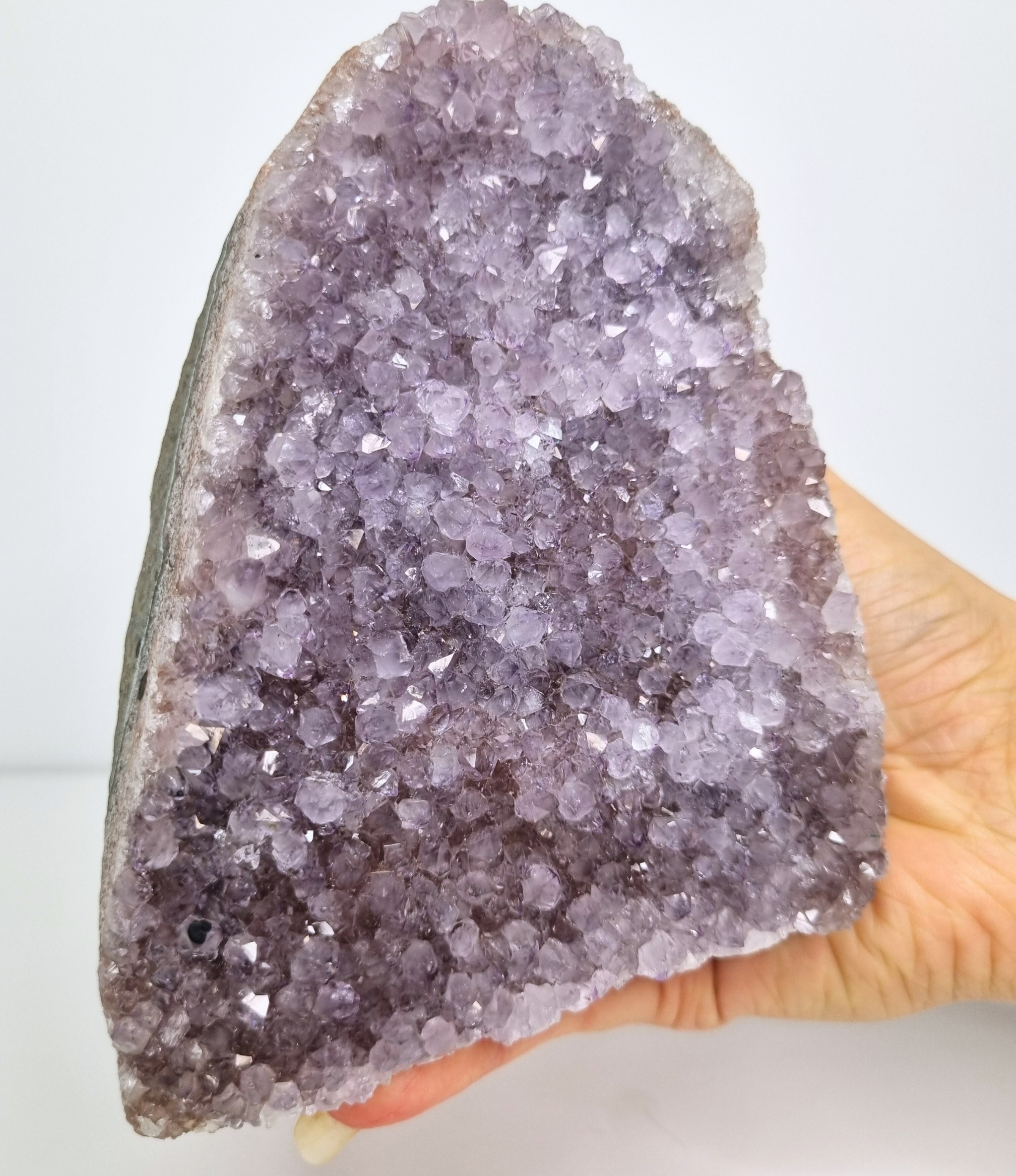 Amethist op standvlak