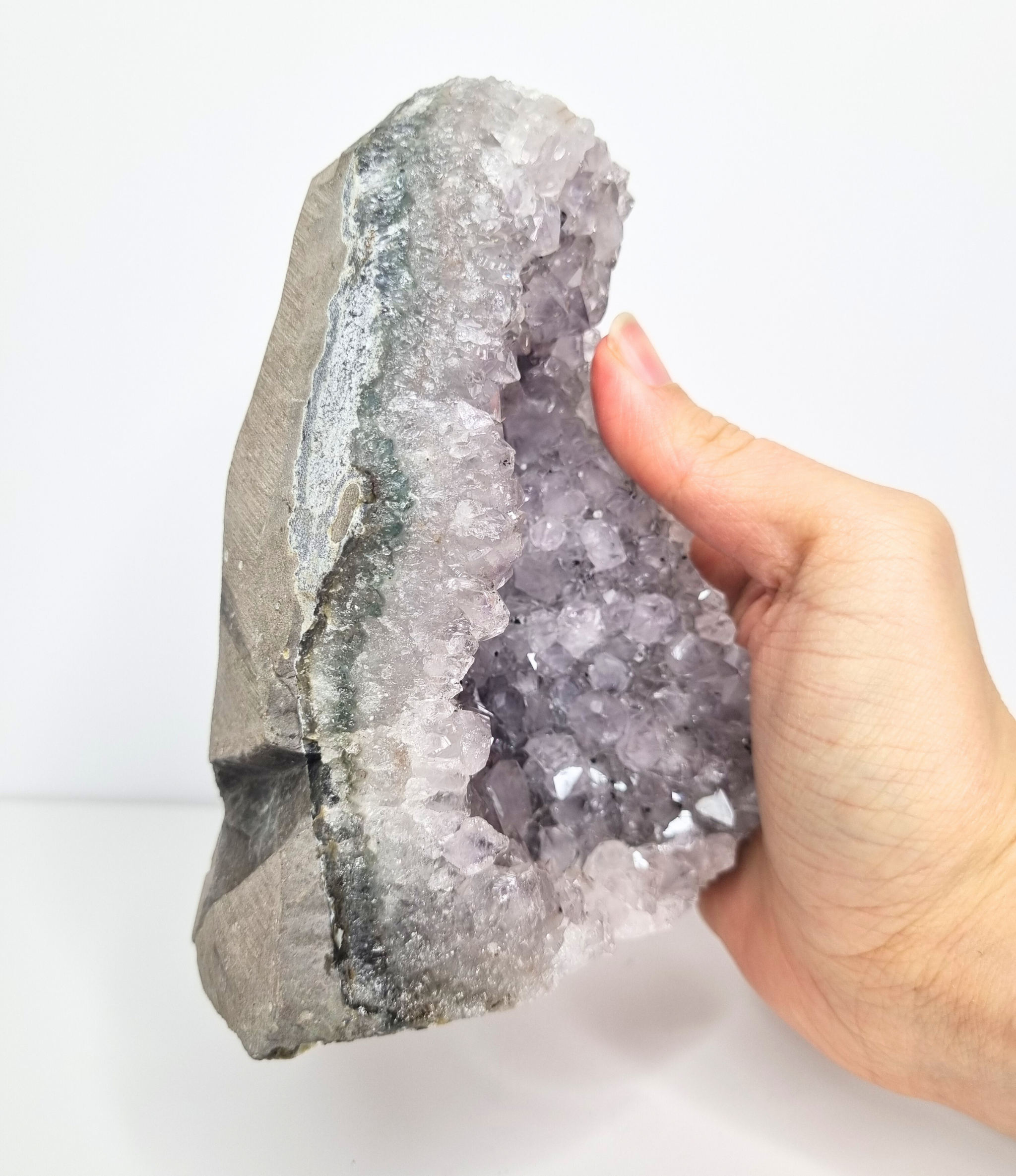 Amethist op standvlak