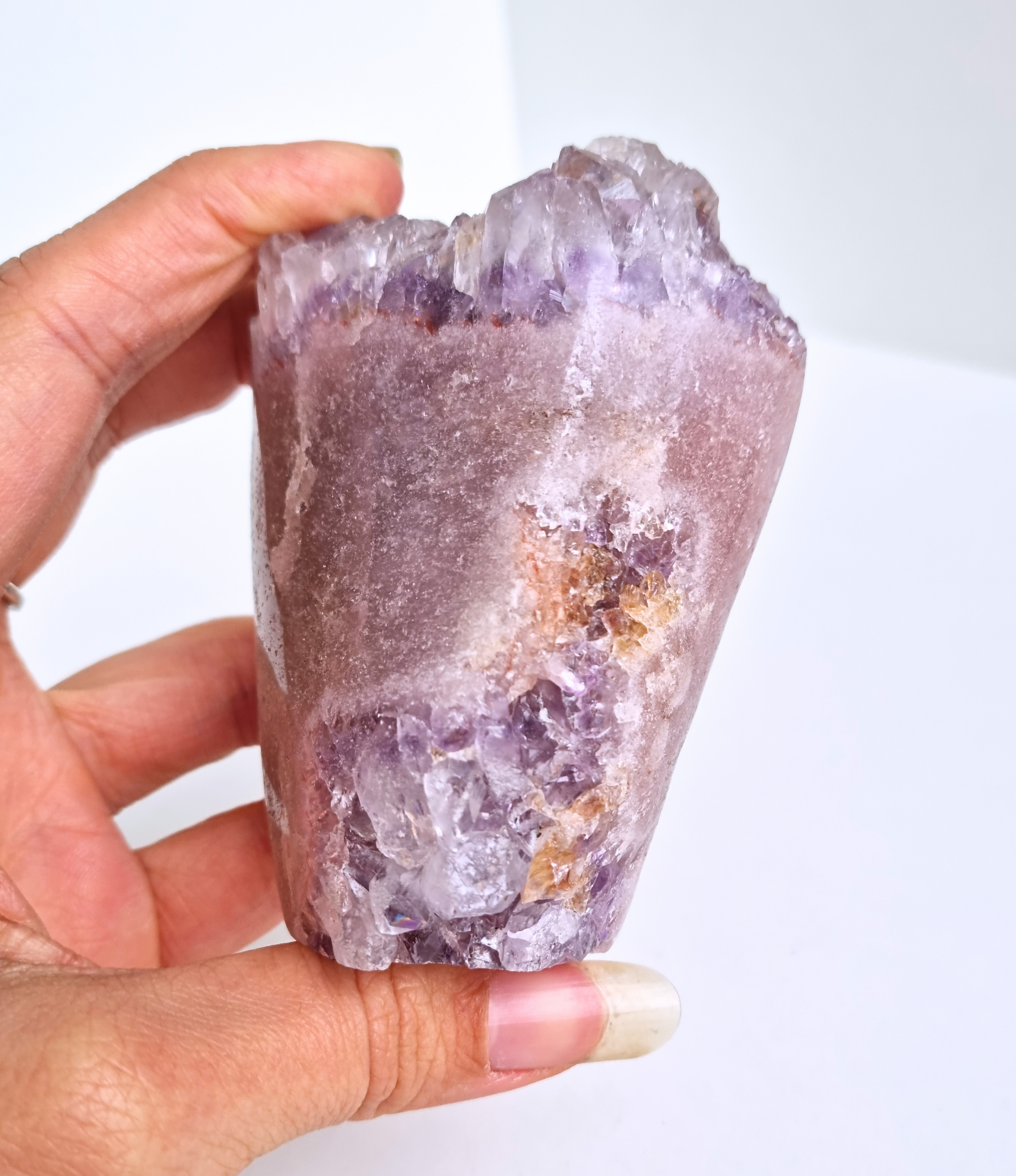 Roze amethist free form