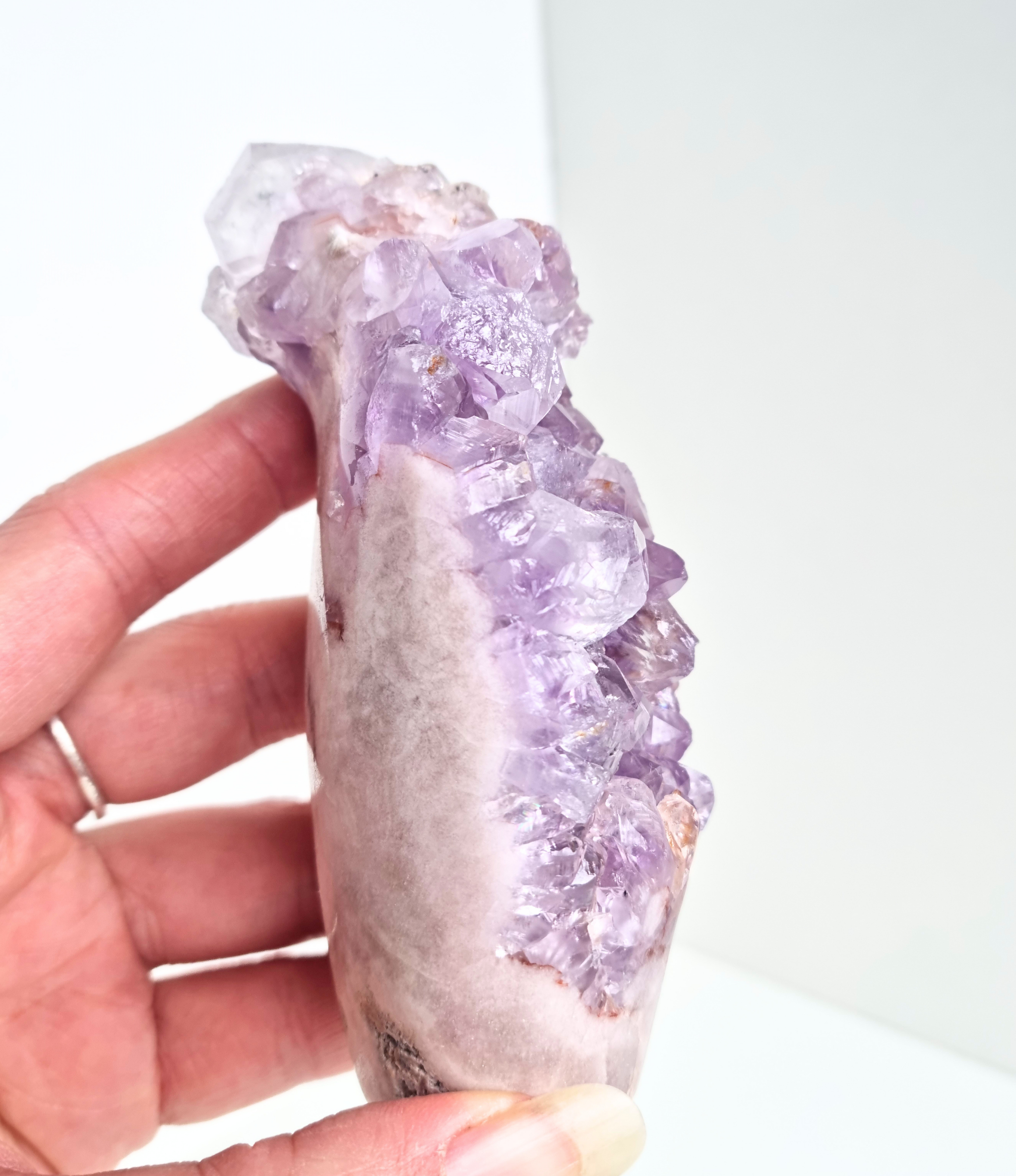 Roze amethist free form