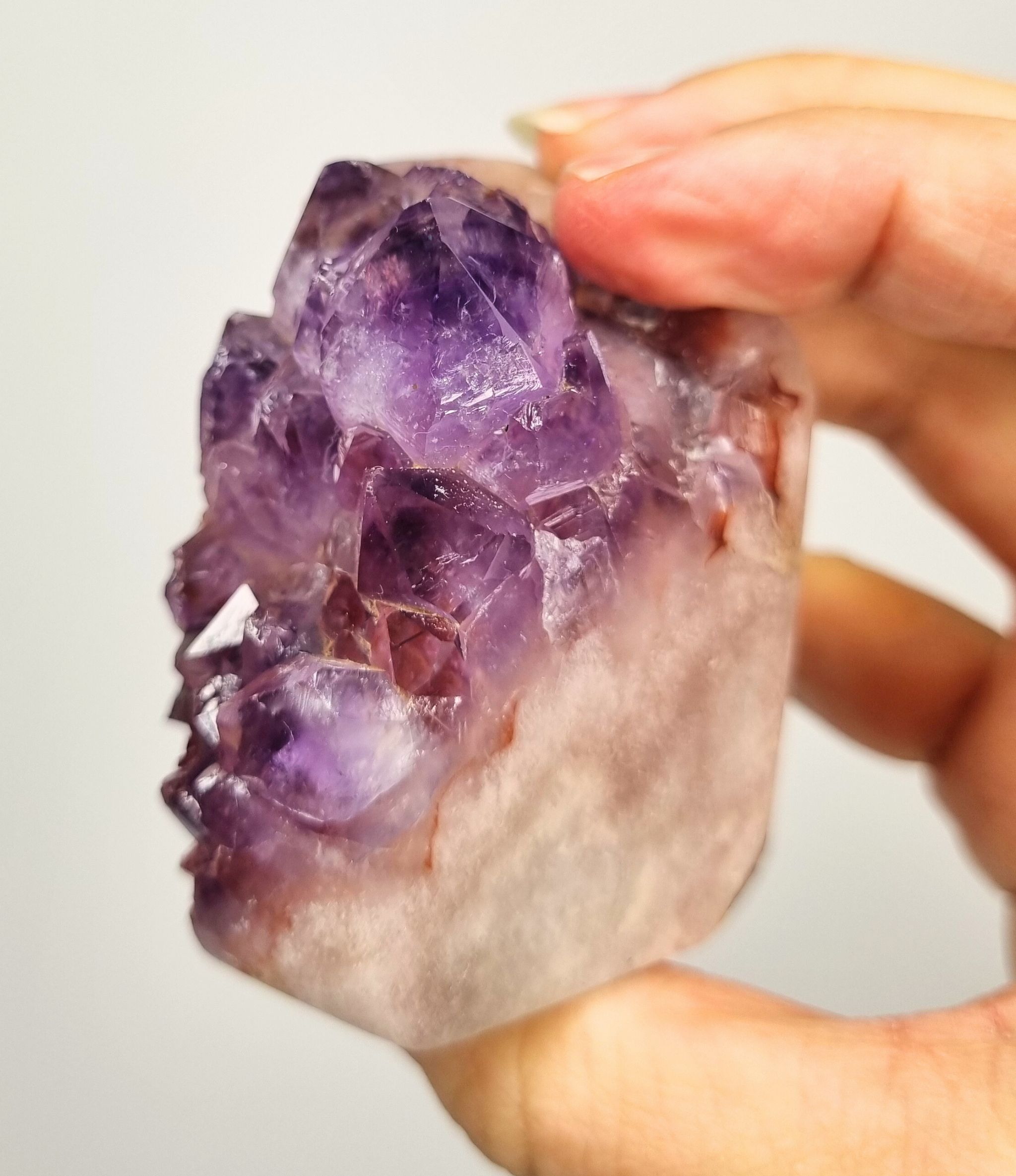 Roze amethist free form