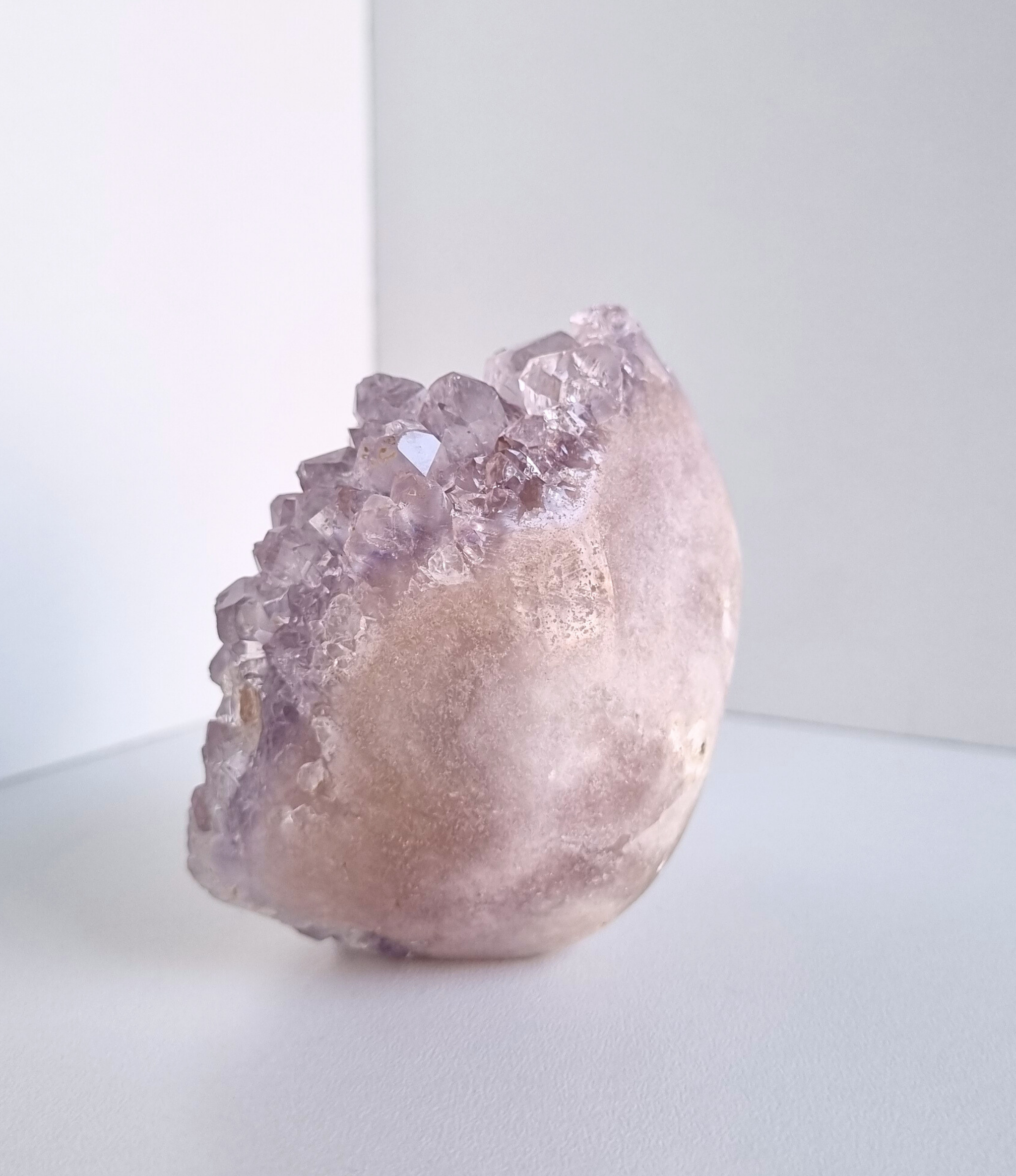 Roze amethist free form