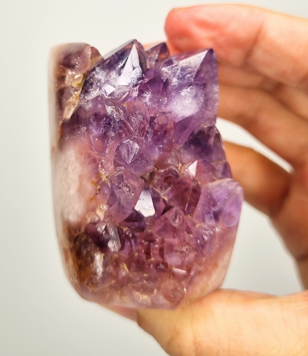Roze amethist free form