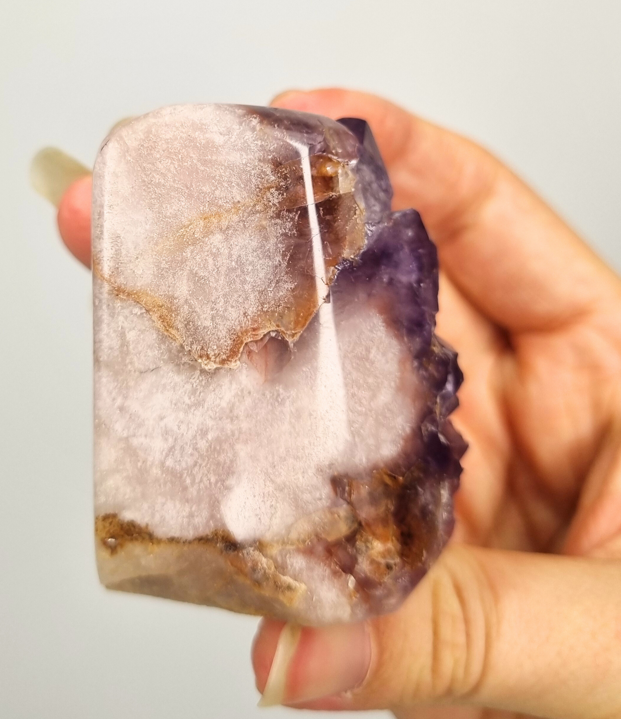 Roze amethist free form