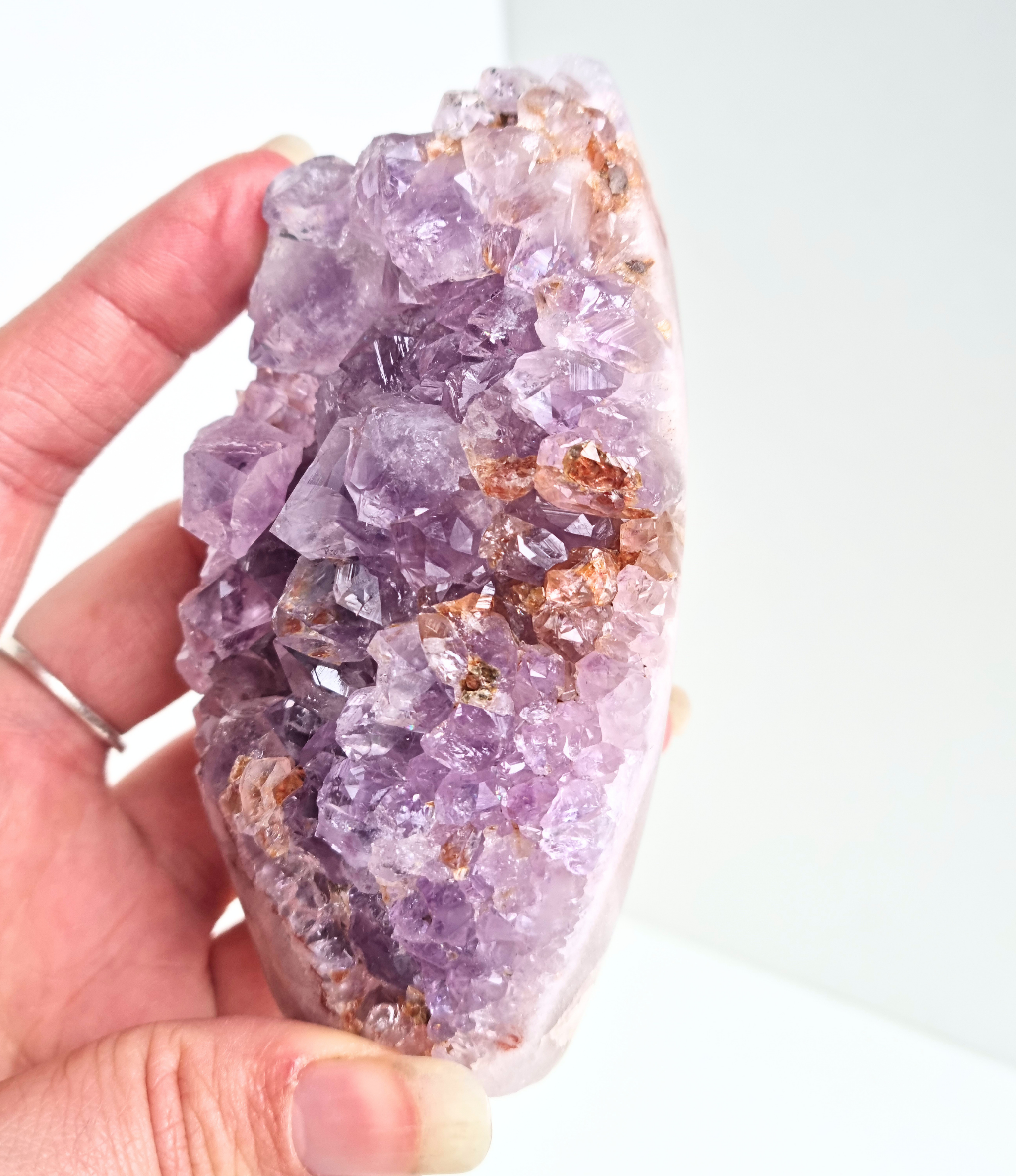 Roze amethist free form