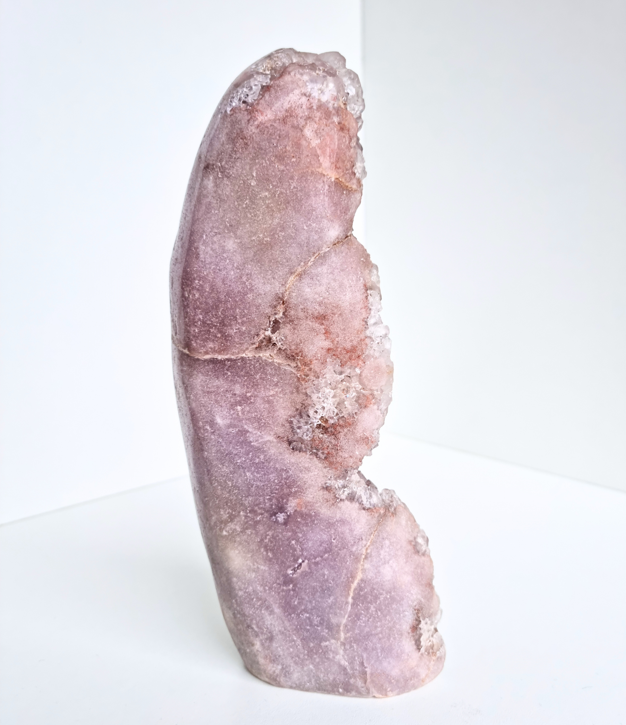 Roze amethist free form