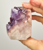 Roze amethist free form