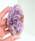 Roze amethist free form