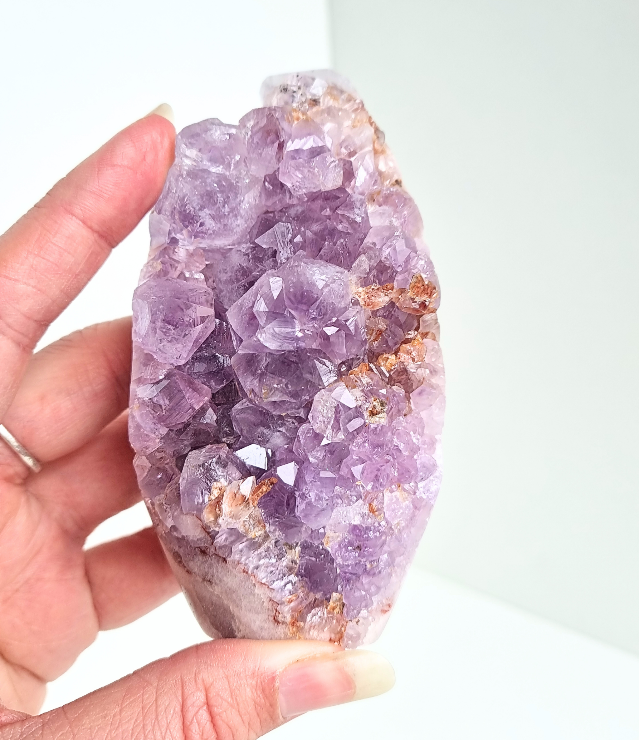 Roze amethist free form