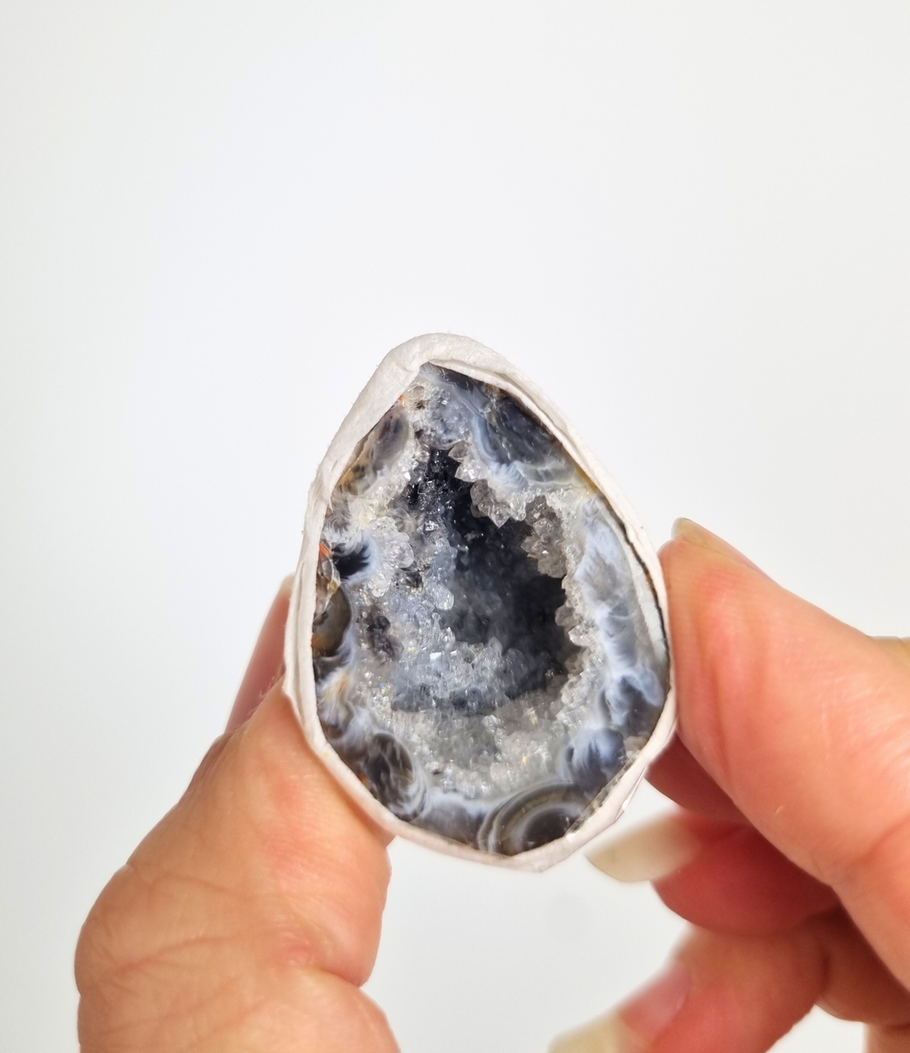 Agaat geode paartjes #9