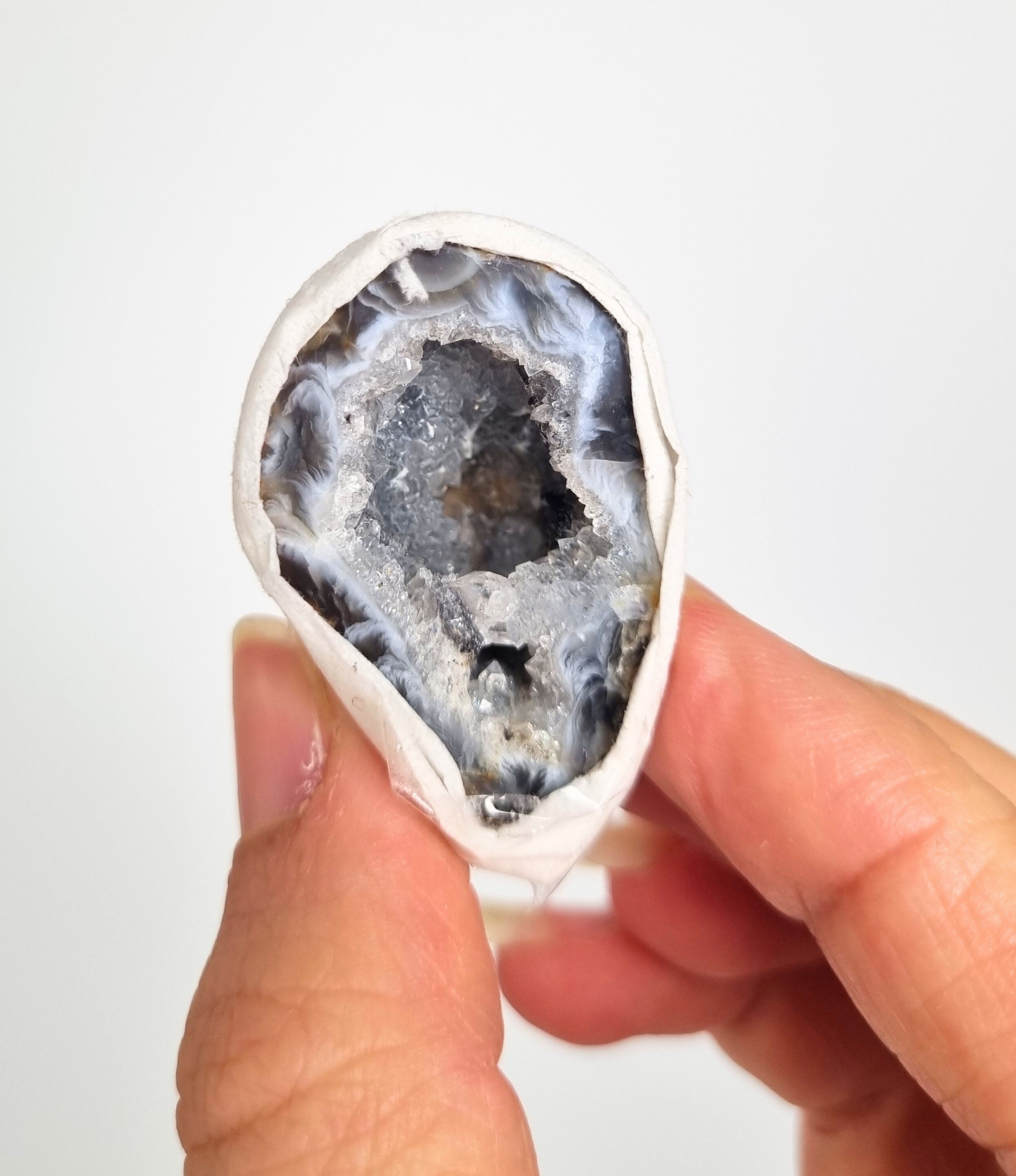 Agaat geode paartjes #9