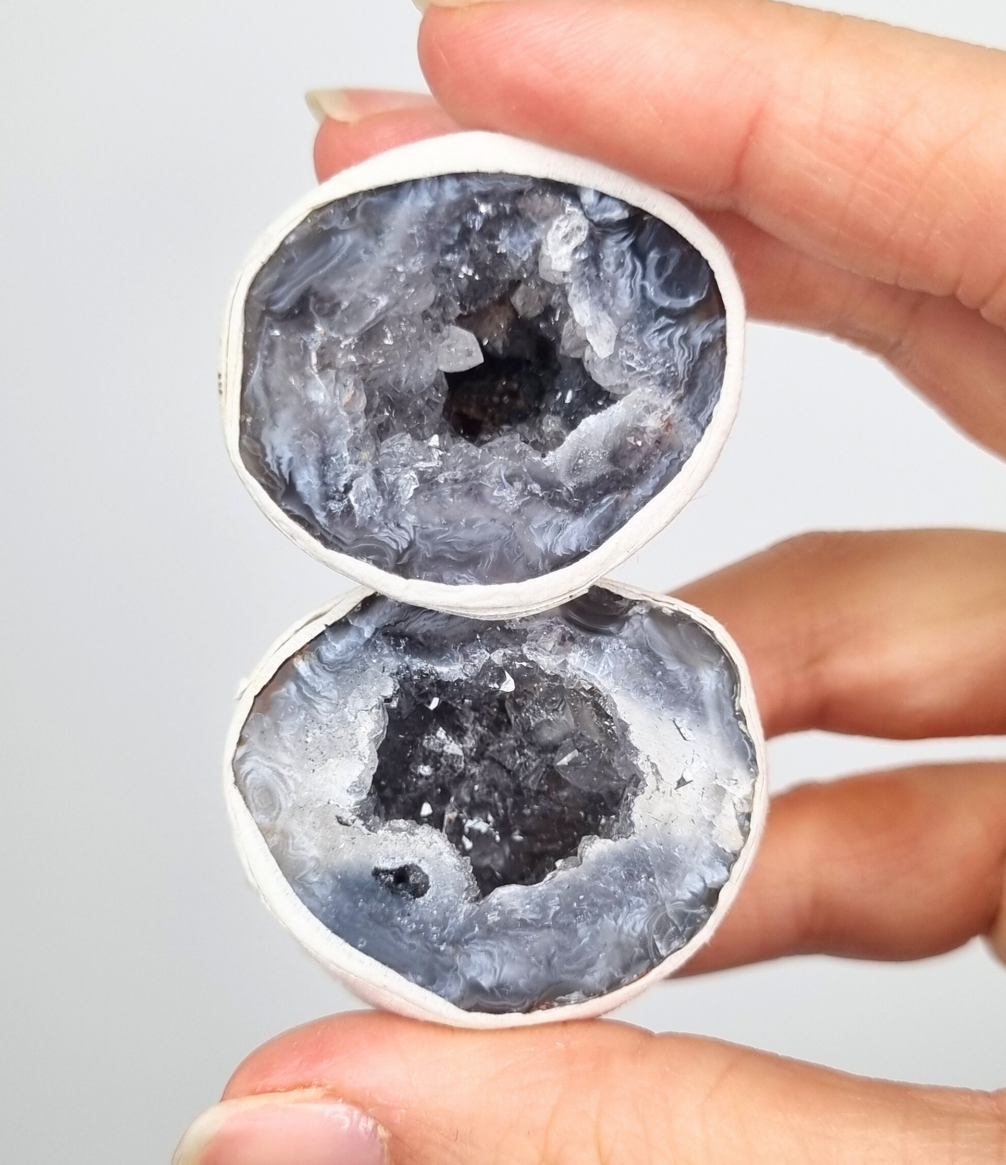 Agaat geode paartjes #3