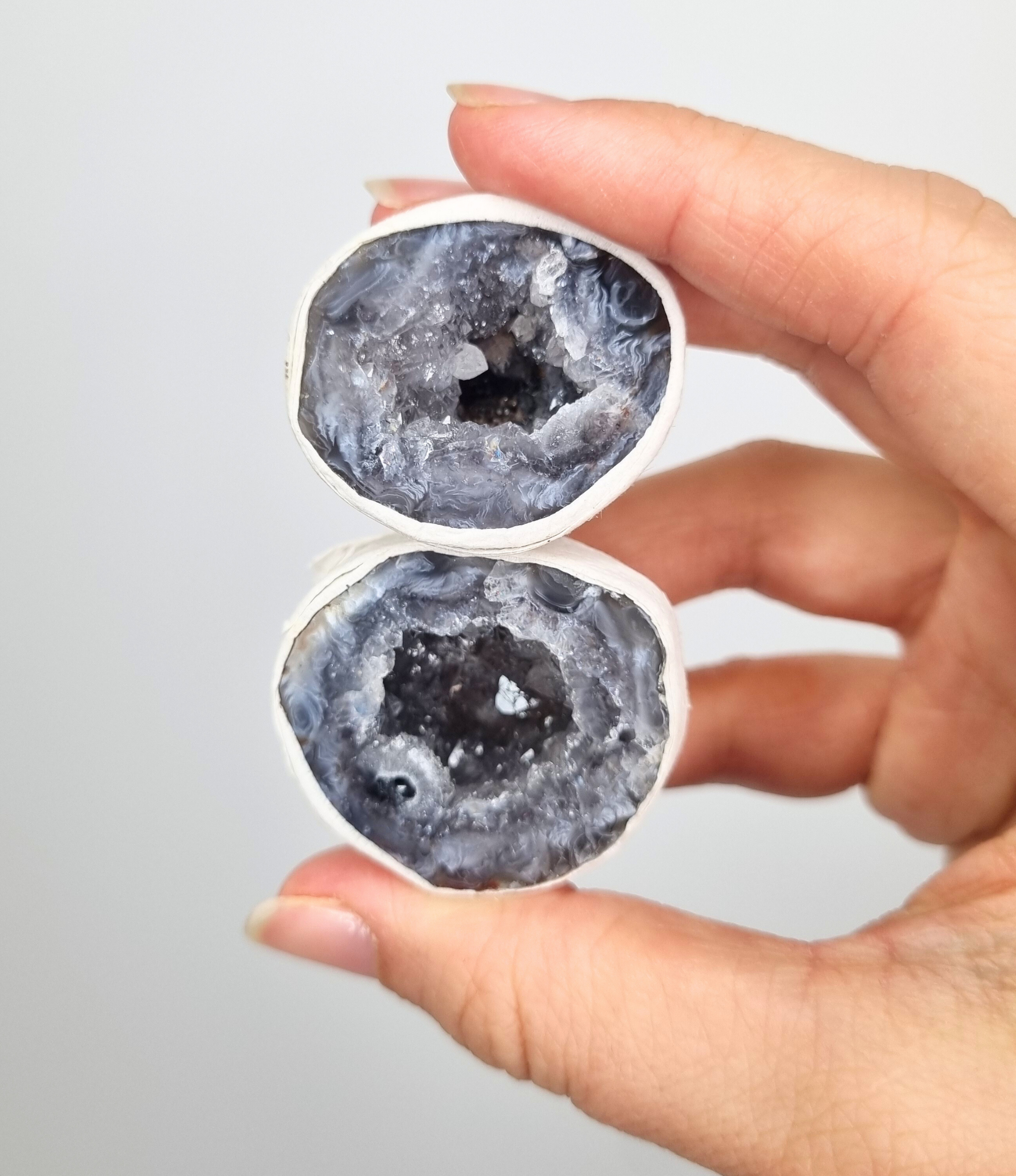 Agaat geode paartjes #3