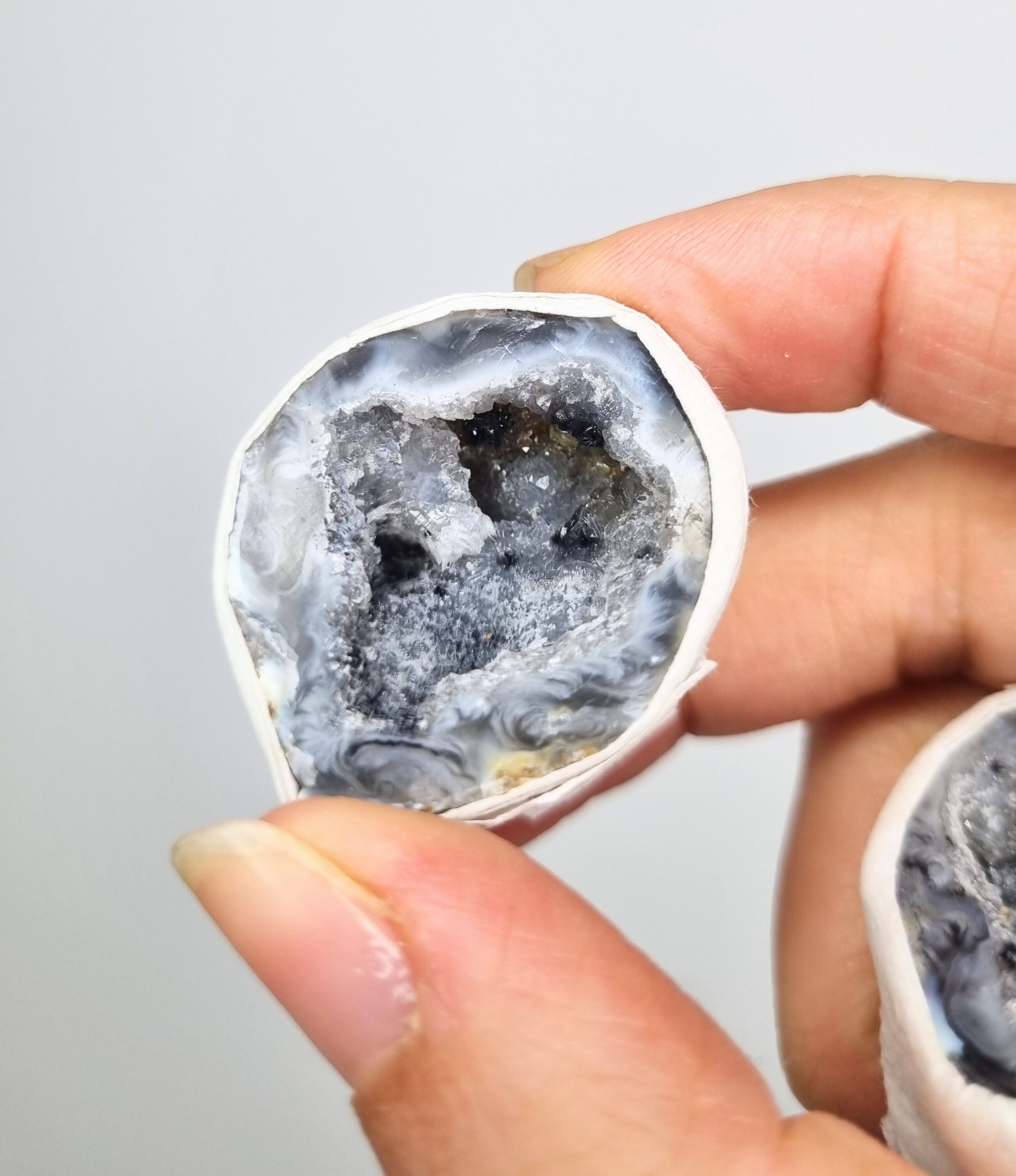 Agaat geode paartjes #5