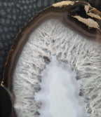 Agaat vlinder op standaard