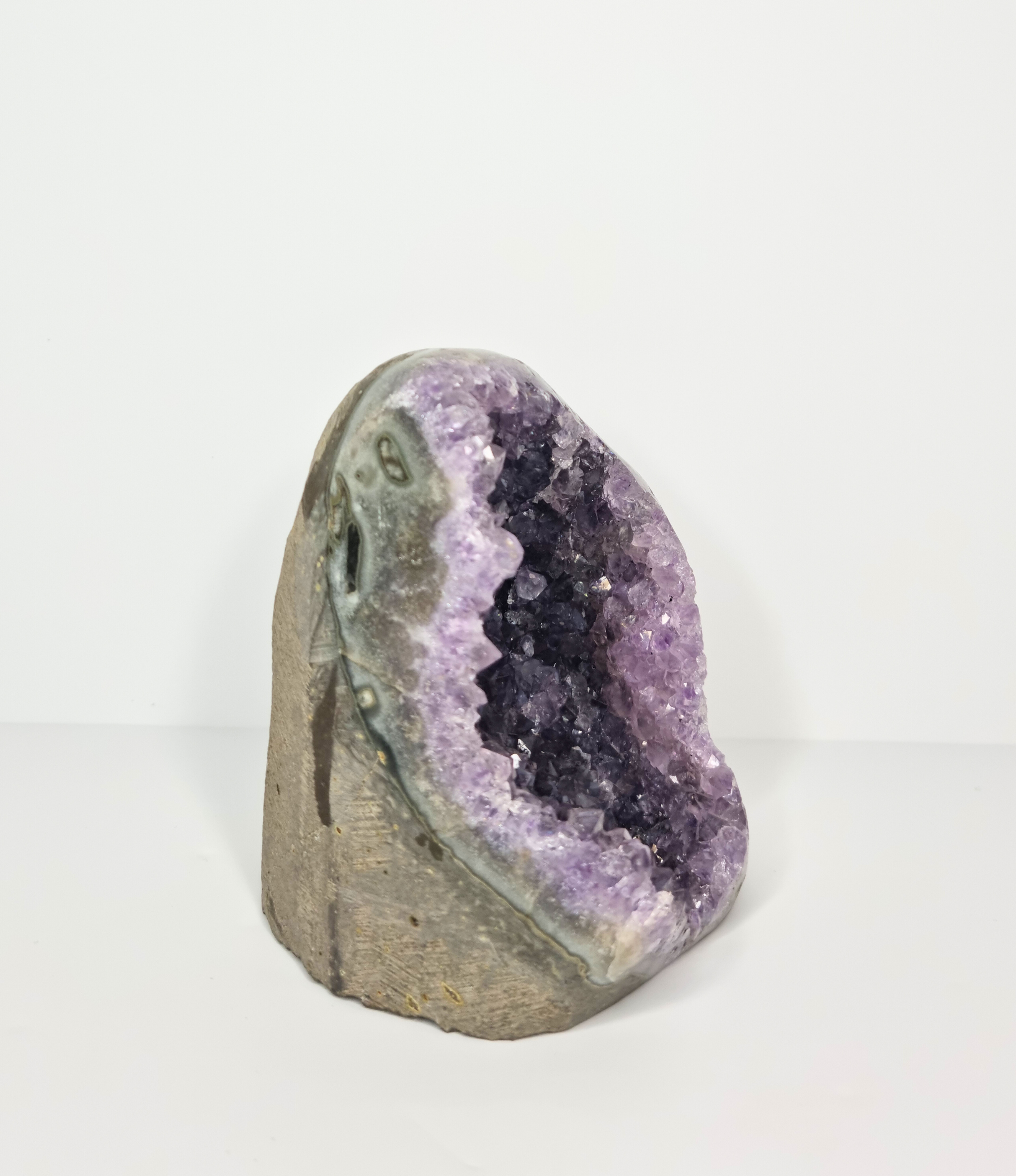 Amethist op standvlak