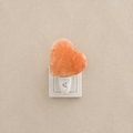 Orange Himalayan salt lamp