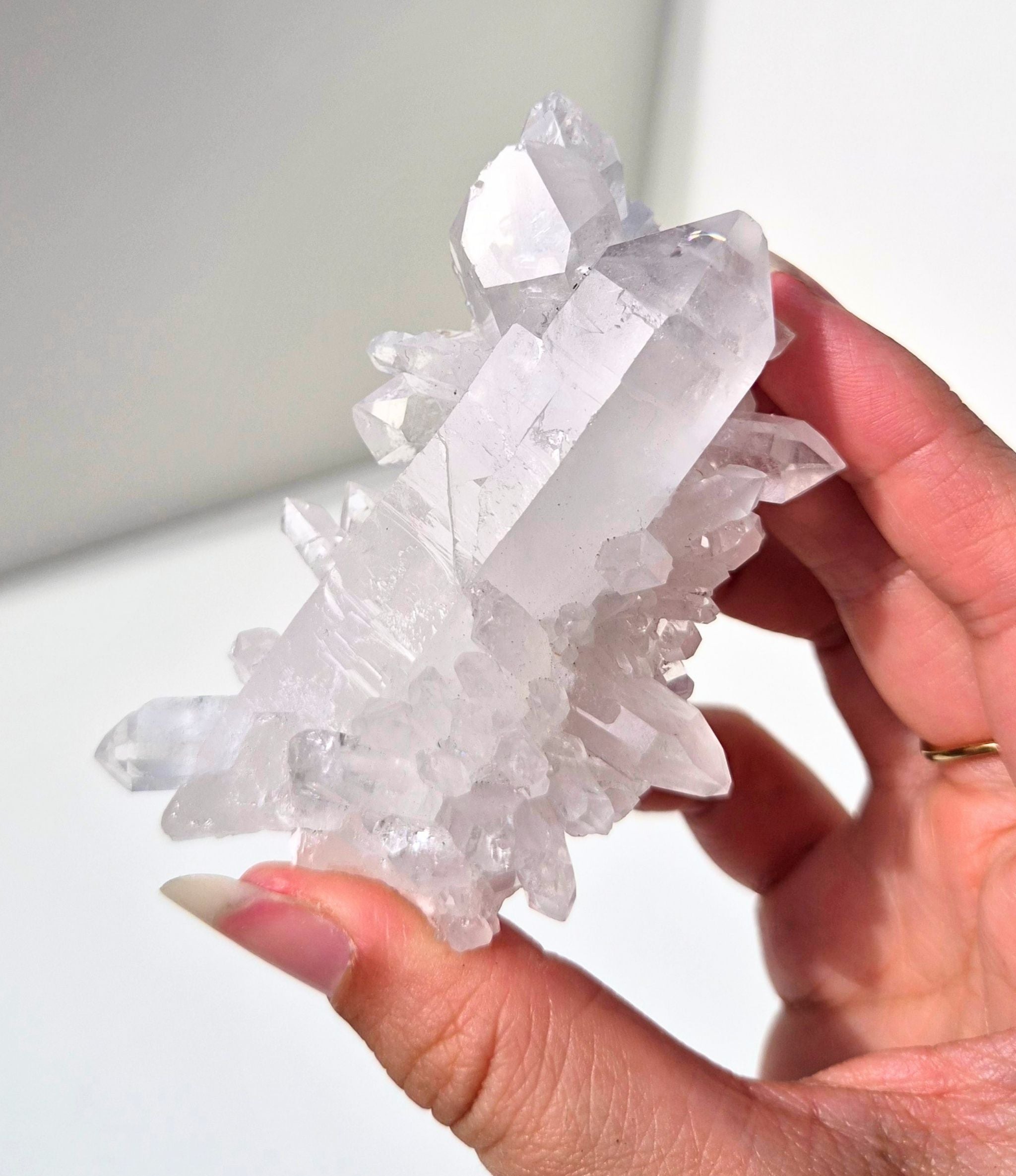 Bergkristal cluster