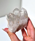 Bergkristal cluster