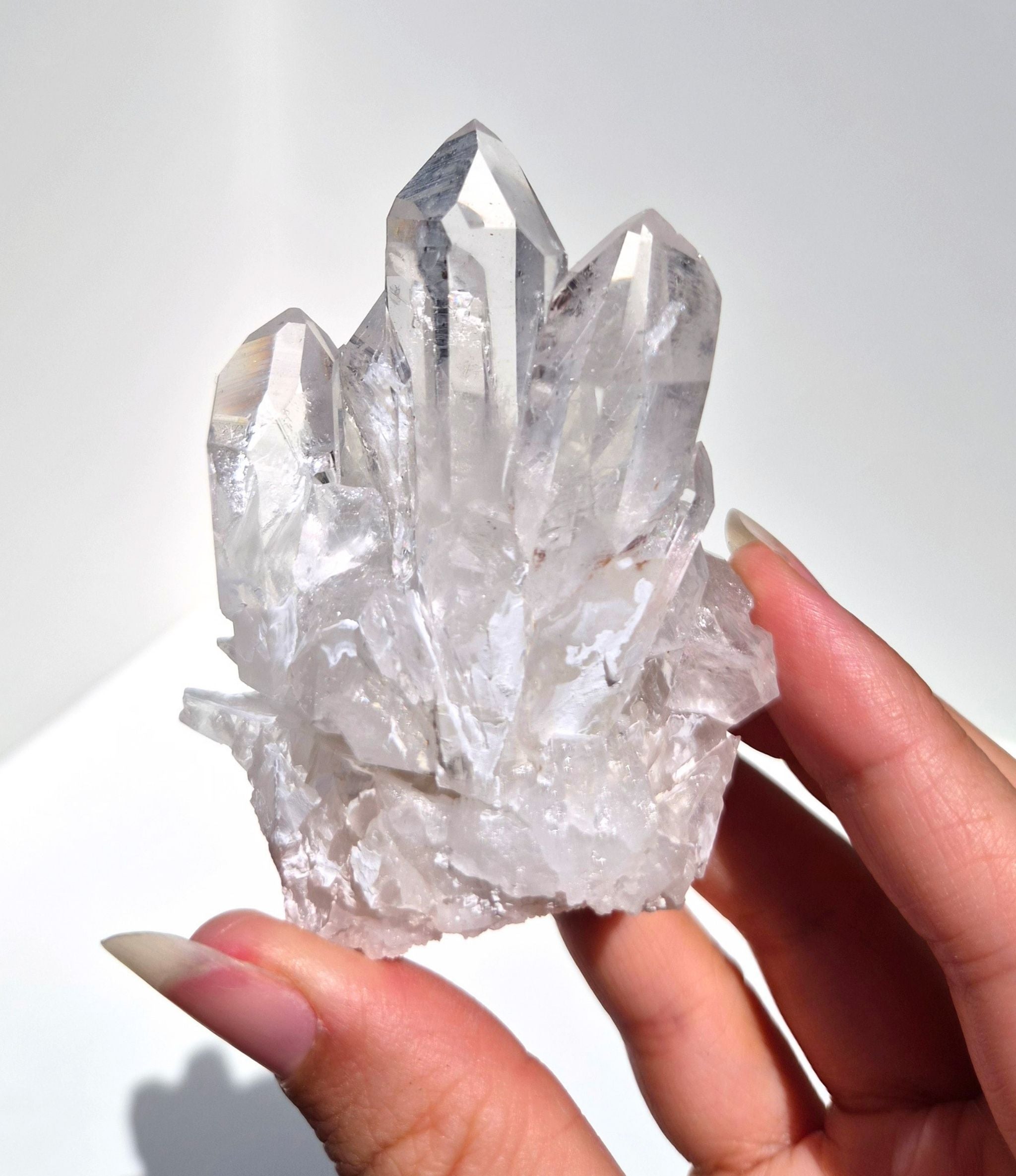 Bergkristal cluster