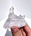 Rock crystal cluster
