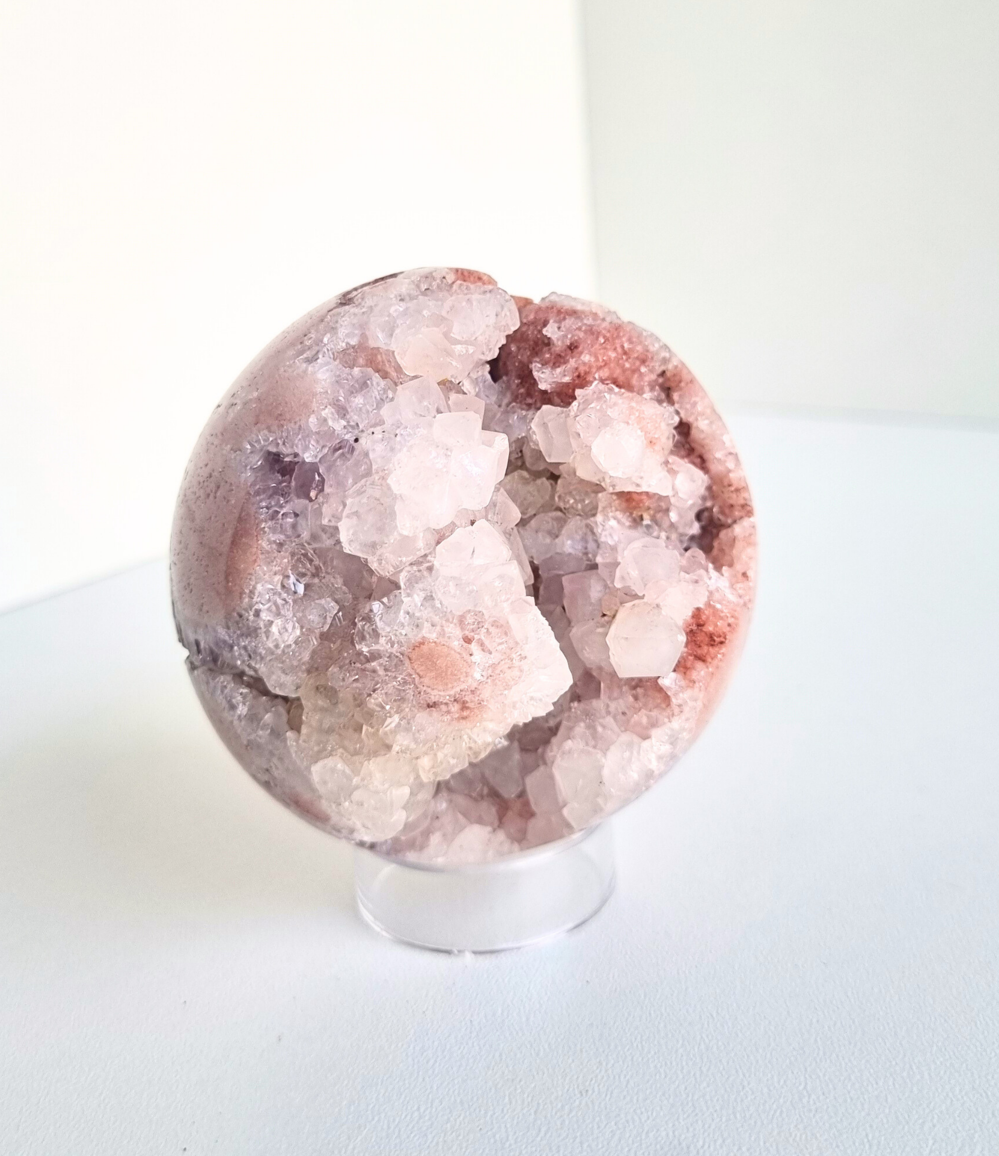 Roze amethist bol