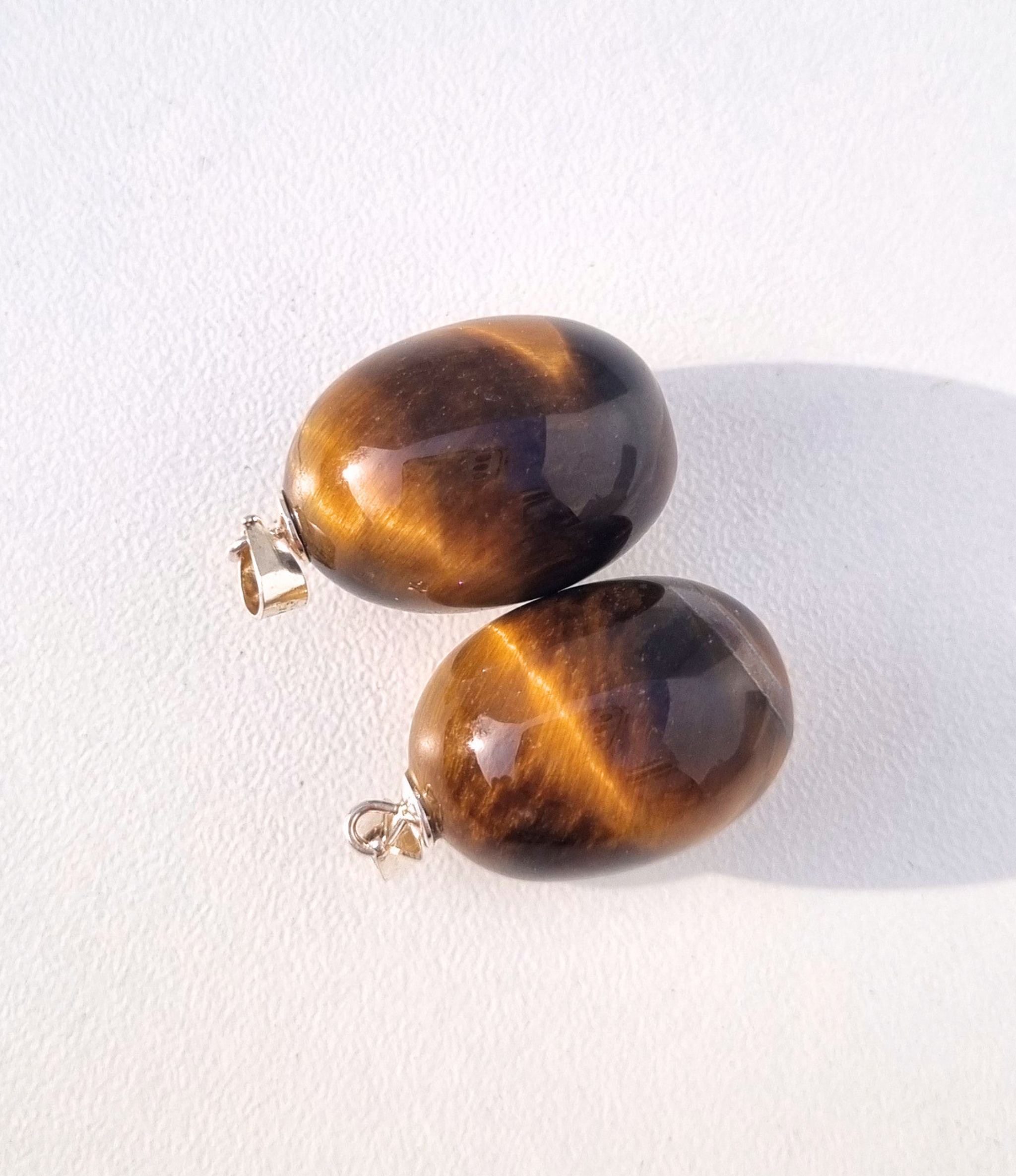 Tijgeroog ketting hanger – Bescherming, Zelfvertrouwen & Kracht