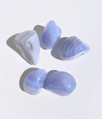 Blue lace agaat trommelstenen