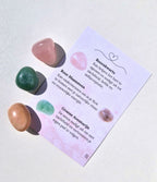 Feminine energy | Set van 3 trommelstenen