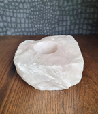 Rozekwarts waxinelichthouder Nr. 2