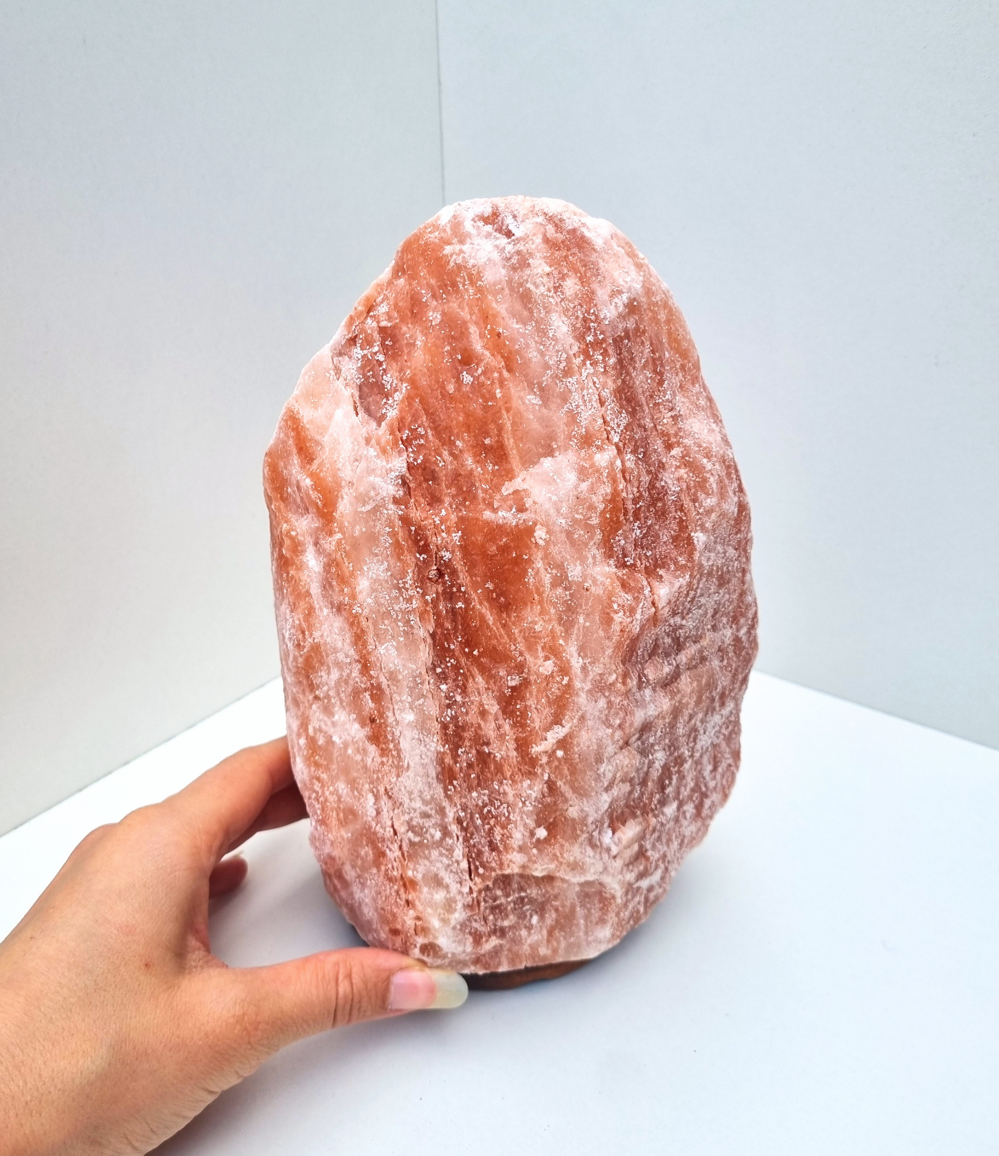 Oranje Himalaya zoutlamp