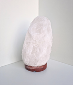 Witte Himalaya zoutlamp