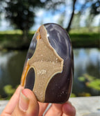 Agate butterfly on stand