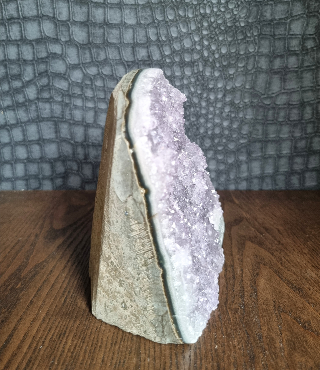 Amethist op standvlak